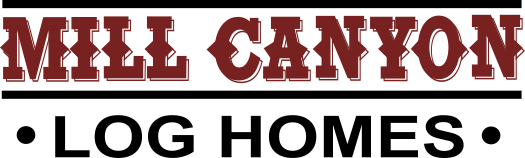 Mill Canyon Log Homes web logo